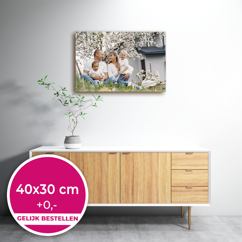 Foto op canvas 60x60