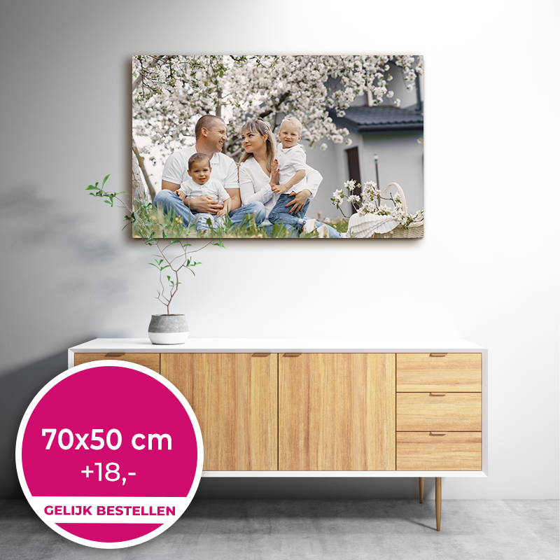 Foto op canvas 120x80
