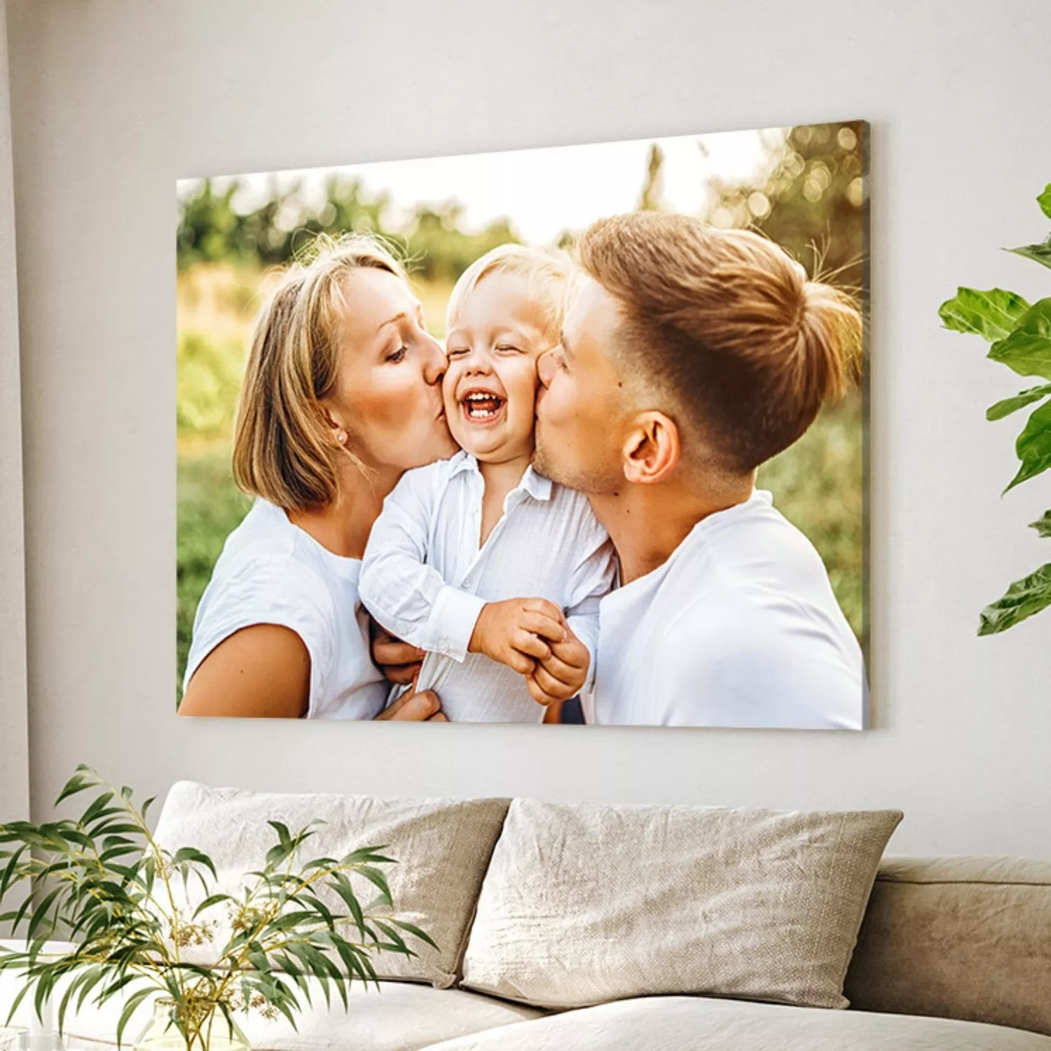 Foto op canvas