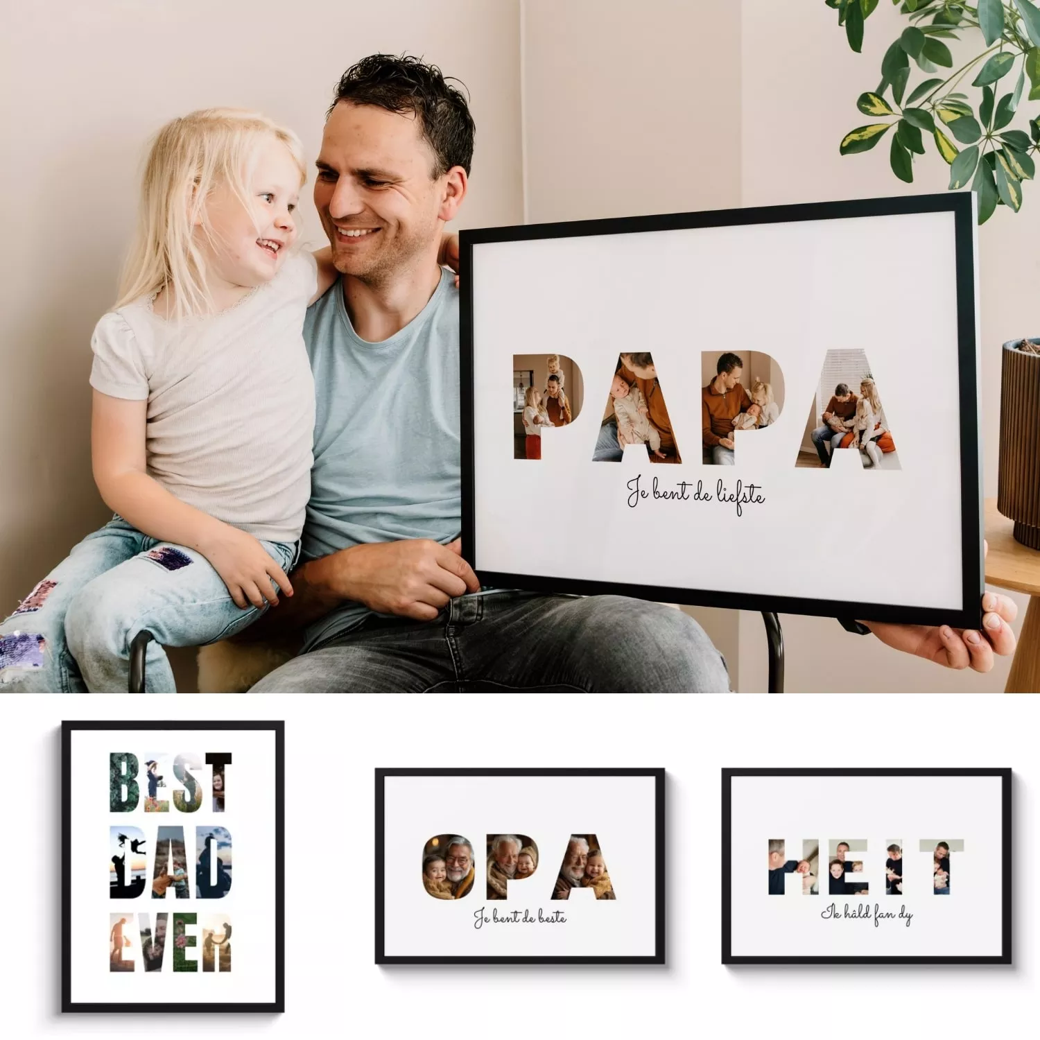Gepersonaliseerde fotolijsten