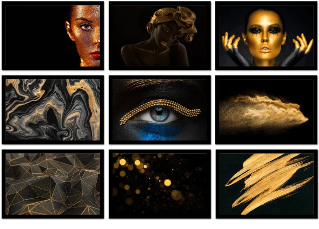 Black and Gold