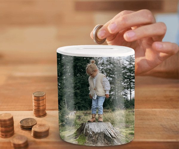 foto op spaarpot