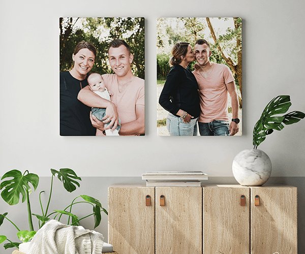 foto op canvas