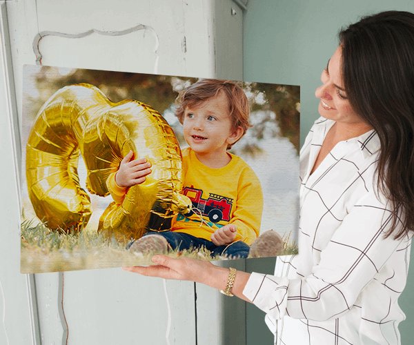 foto op canvas