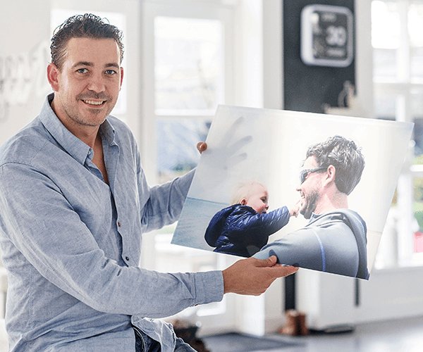 foto op plexiglas