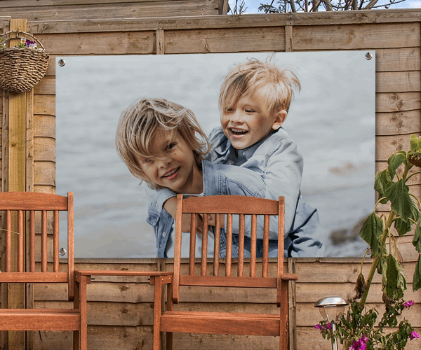 foto op tuinposter