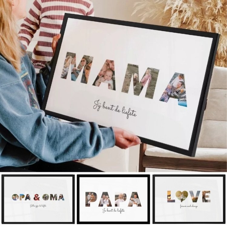 FOTOLIJST LETTER COLLAGES