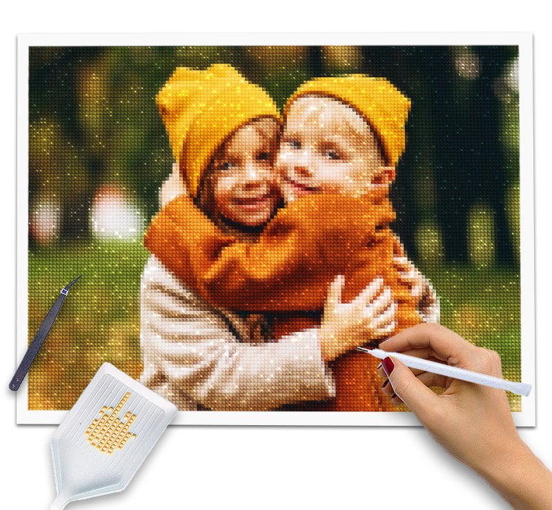 Foto op aluminium 100x70 cm