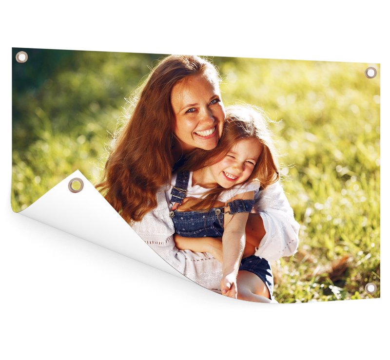 Foto op aluminium 40x30 cm