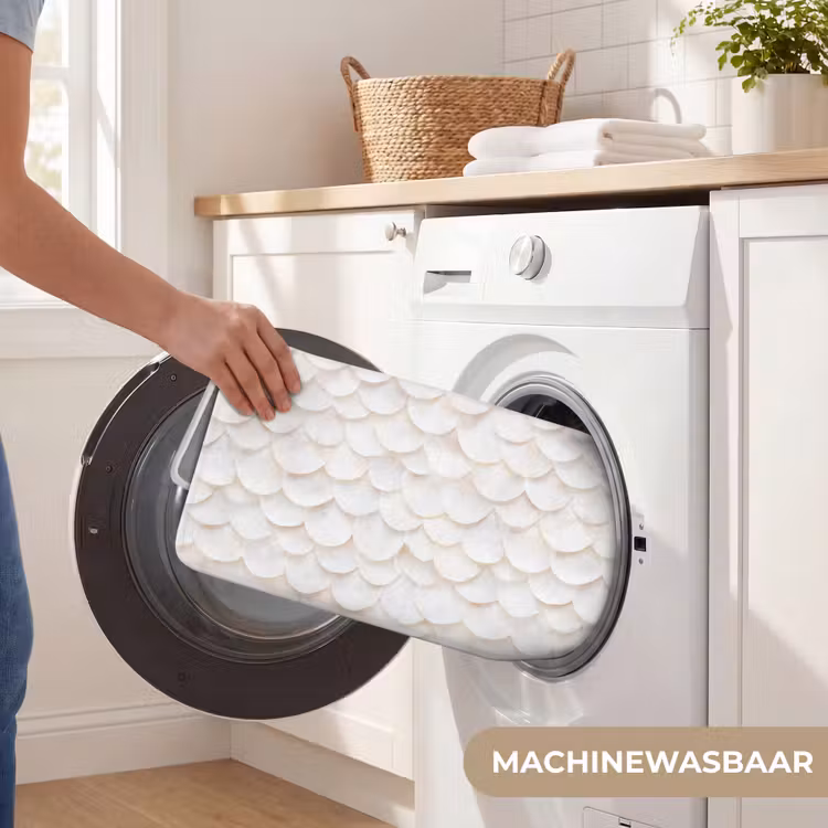 Badmat - Schubben - Wit - Elegant — 7