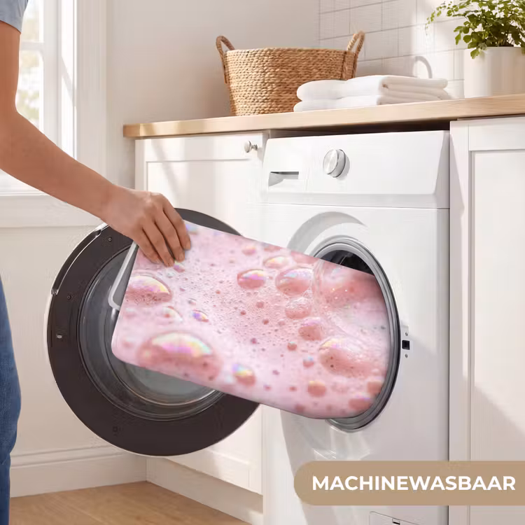 Badmat - Schuim - Structuur - Roze — 7
