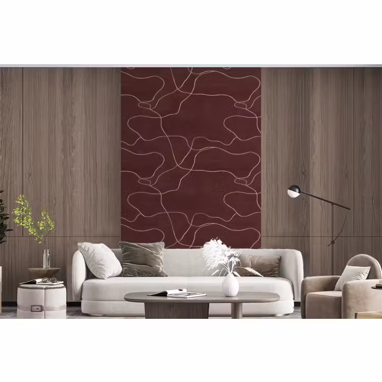 Behang - Abstract - Modern - Bruin — 3