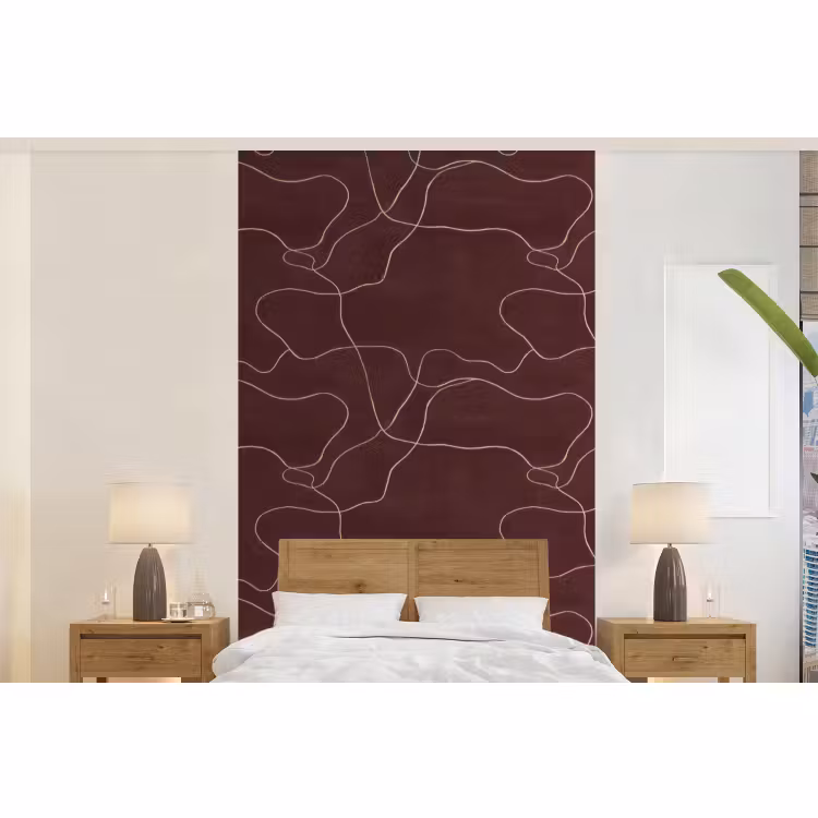 Behang - Abstract - Modern - Bruin — 5
