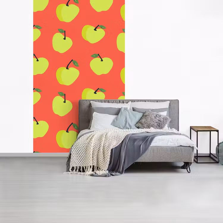 Behang - Appels - Modern - Groen — 4