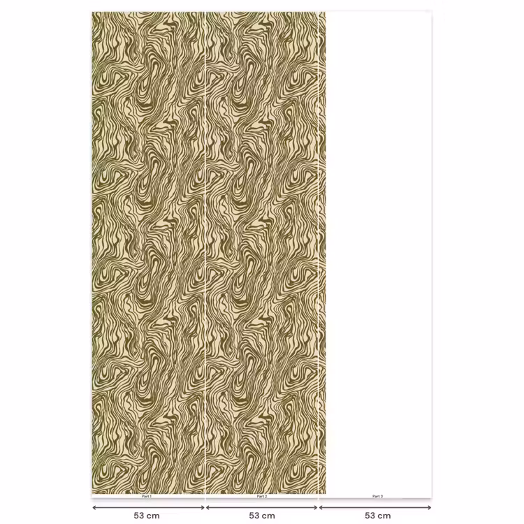 Behang - Abstract - Marmer - Groen — 6