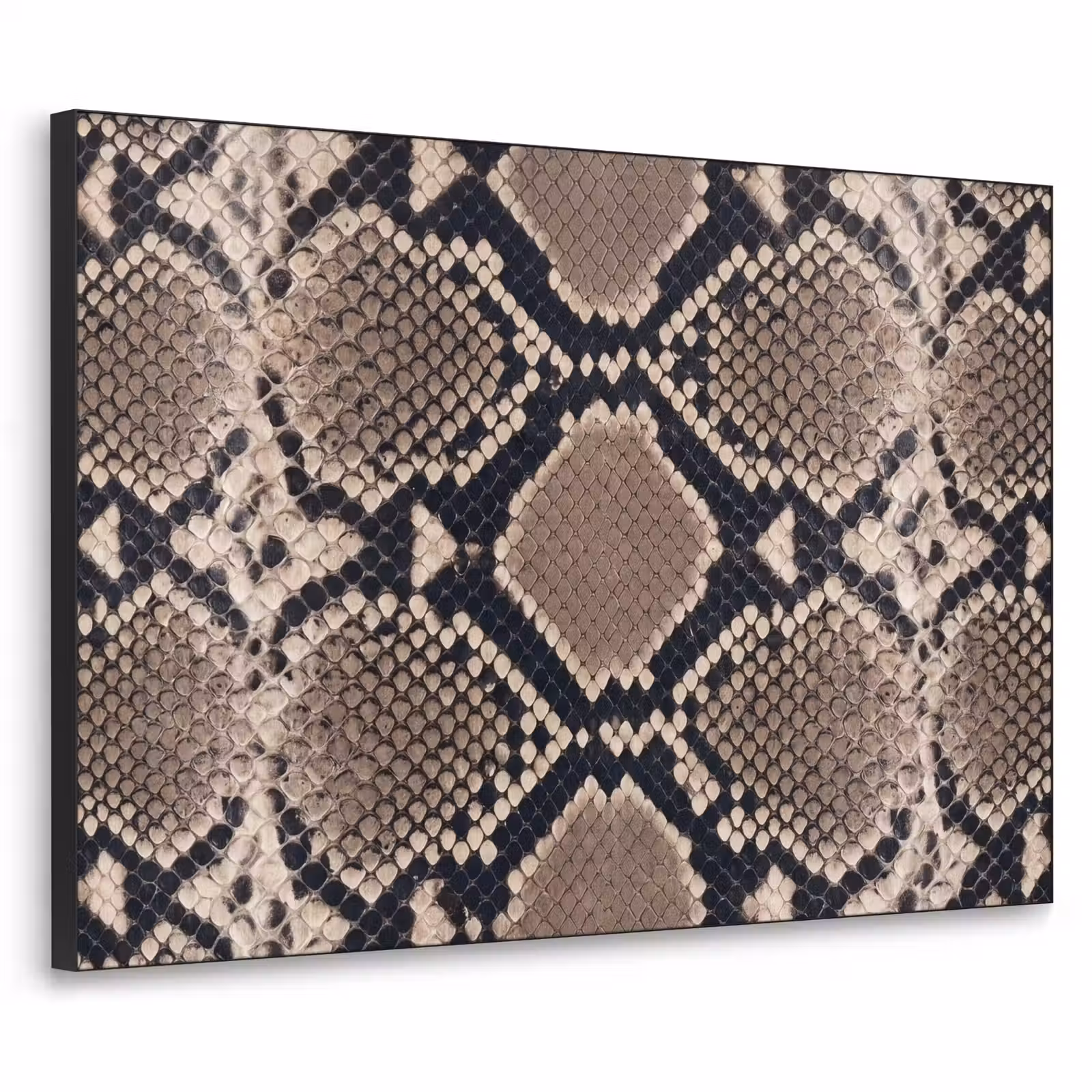 Art Frame - Slangenprint - Python - Bruin — 1