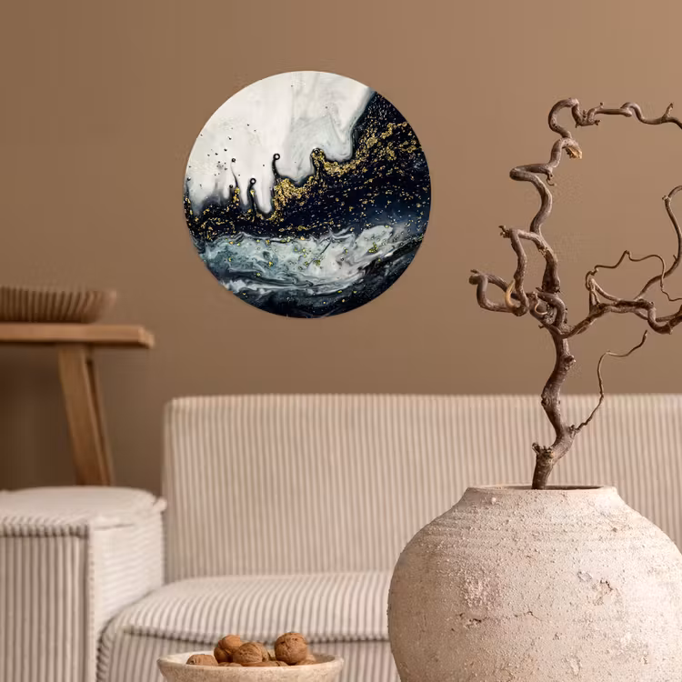 Behangcirkel - Marmer - Abstract - Goud - Luxe — 2