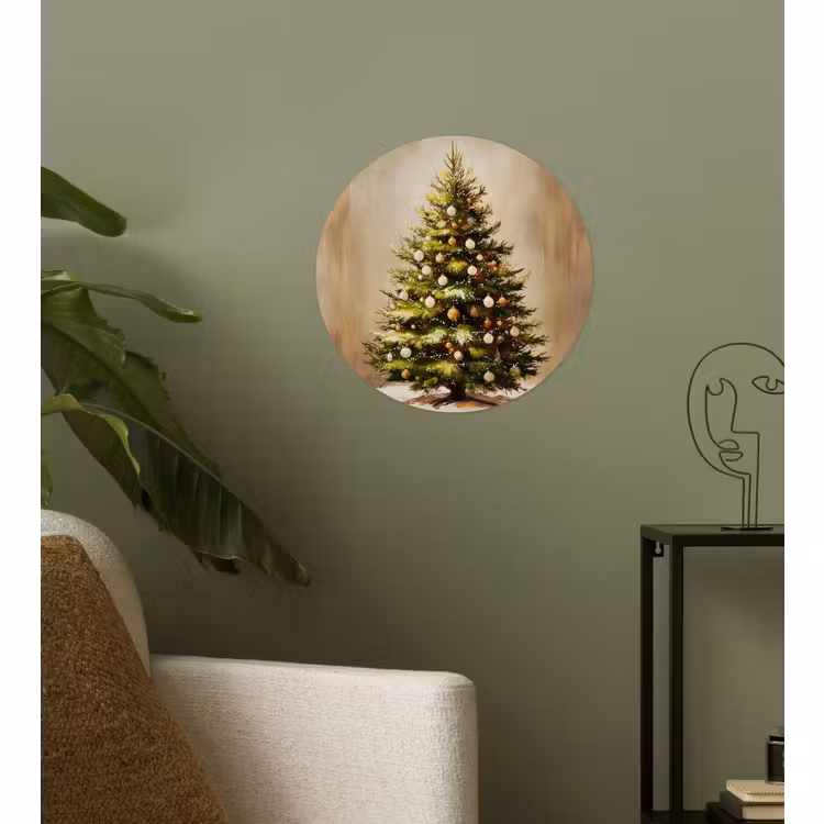 Behangcirkel - Kerst - Sfeer - Groen — 3