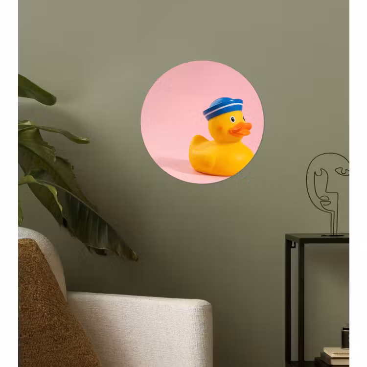 Behangcirkel - Matroos - Eend - Roze — 3