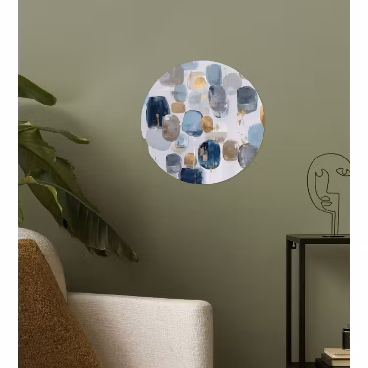 Behangcirkel - Abstract - Goud - Vormen — 3