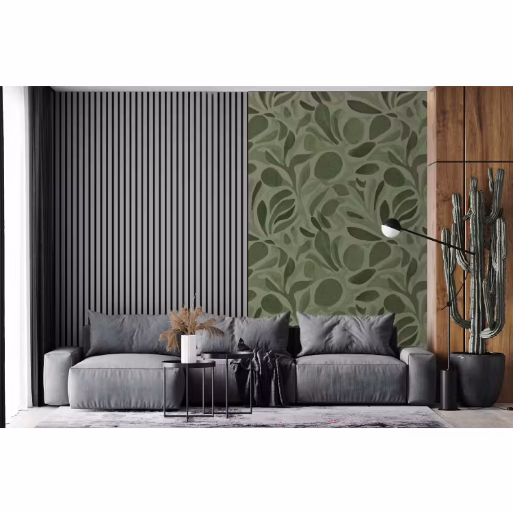 Behang - Sereen - Bladeren - Groen — 2