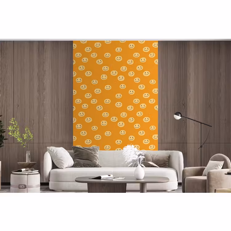 Behang - Smileys - Retro - Heel — 3