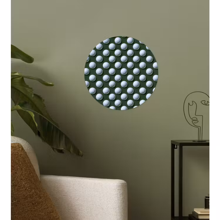 Behangcirkel - Ballen - Golf - Groen — 3