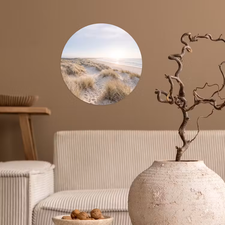 Behangcirkel - Duinen - Strand - Beige — 2