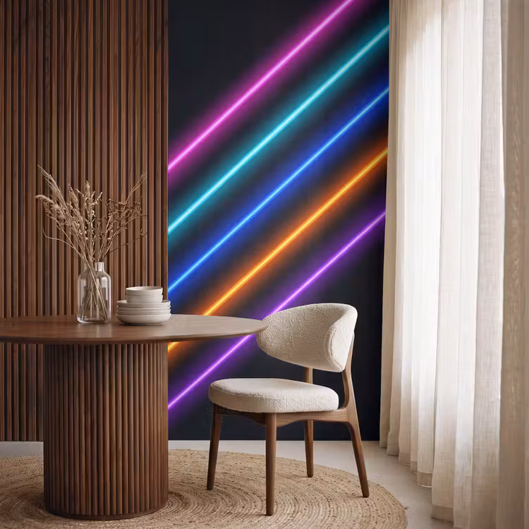 Behang - Esthetiek - Retro - Neon — 4