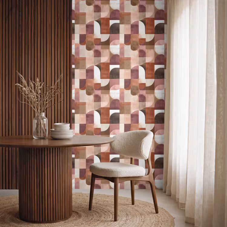 Behang - Geometrie - Modern - Retro — 4