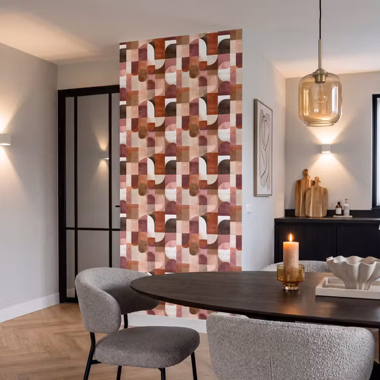Behang - Geometrie - Modern - Retro — 5