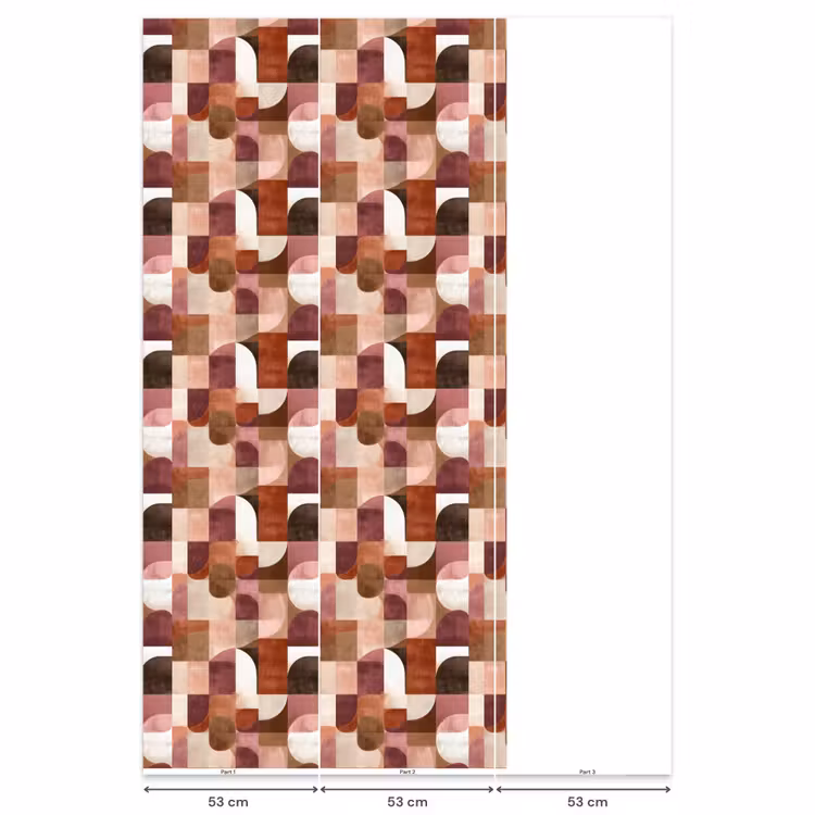 Behang - Geometrie - Modern - Retro — 6