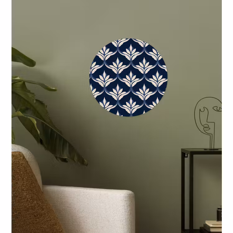 Behangcirkel - Modern - Ontwerp - Blauw — 3