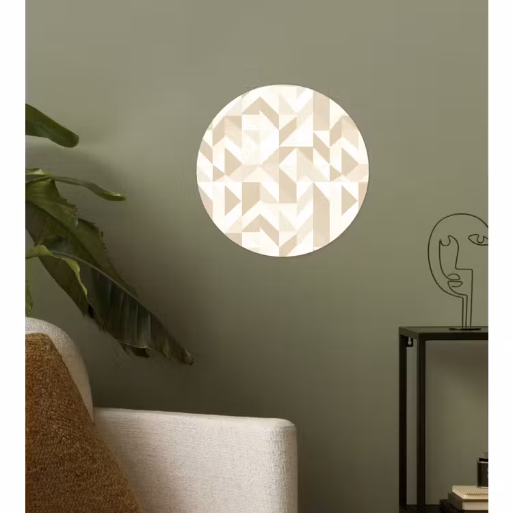 Behangcirkel - Modern - Abstract - Beige — 3