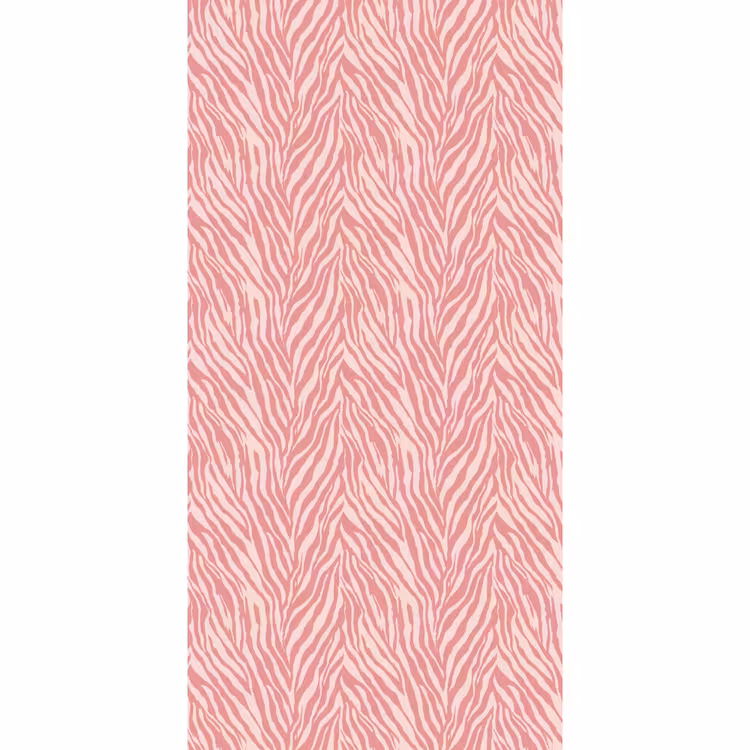 Behang - Zebra - Print - Roze — 2