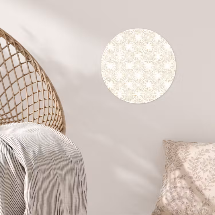Behangcirkel - Abstract - Motief - Beige — 5