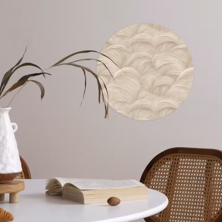 Behangcirkel - Bogen - Patroon - Beige — 4