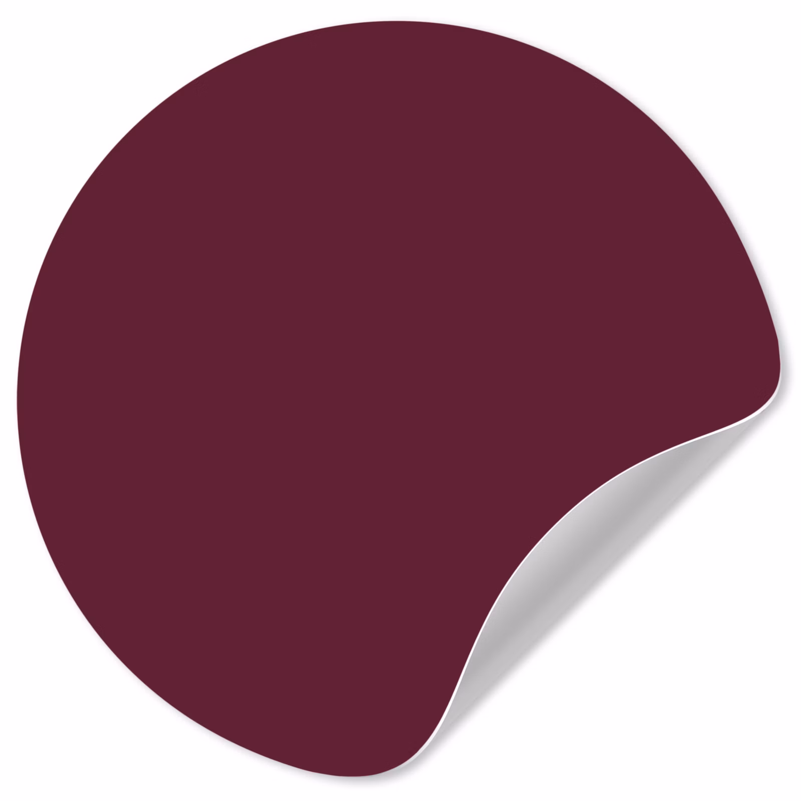 Behangcirkel - Deep - Plum - Paars — 1
