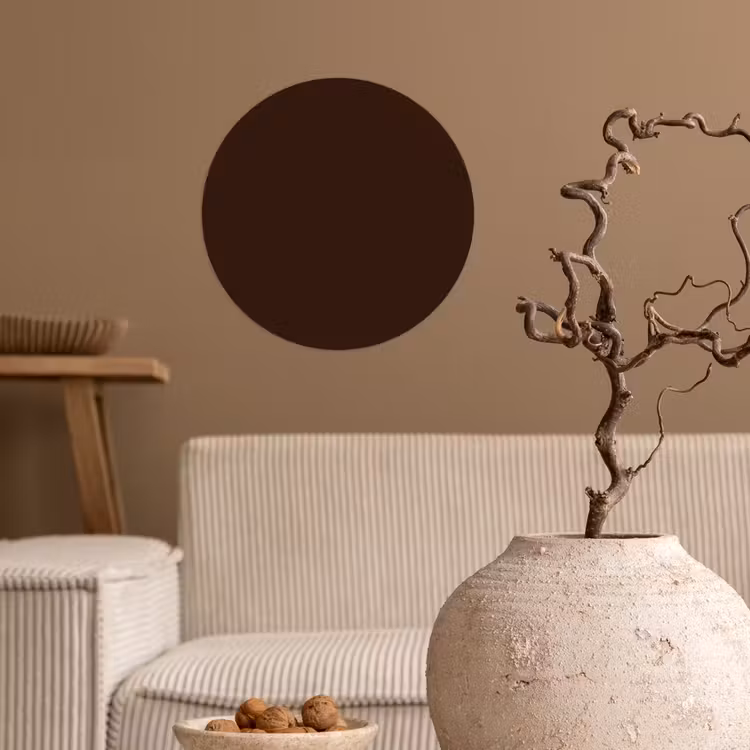 Behangcirkel - Dark - Chocolate - Bruin — 2