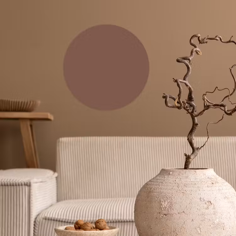 Behangcirkel - Muted - Chestnut - Bruin — 2