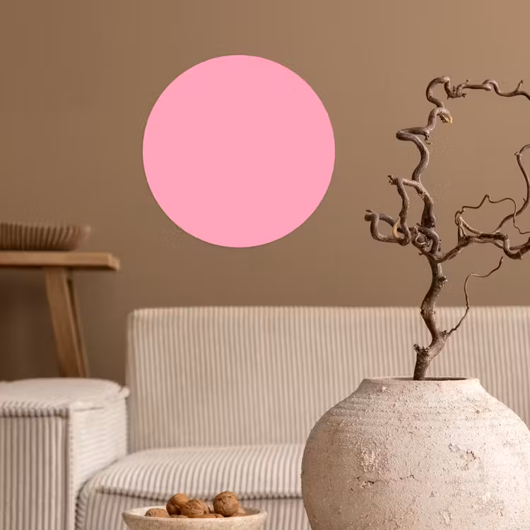 Behangcirkel - Bubblegum - Pink - Roze — 2