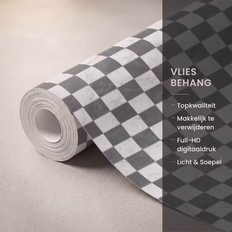 Behang - Marmer - Patroon - Grijs — 3