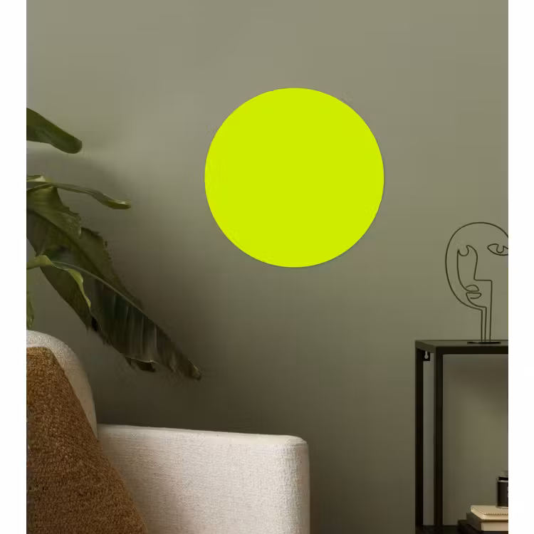 Behangcirkel - Electric - Lemon - Geel — 3