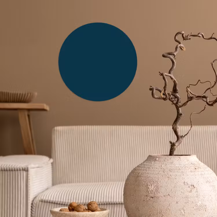 Behangcirkel - Dark - Indigo - Blauw — 2