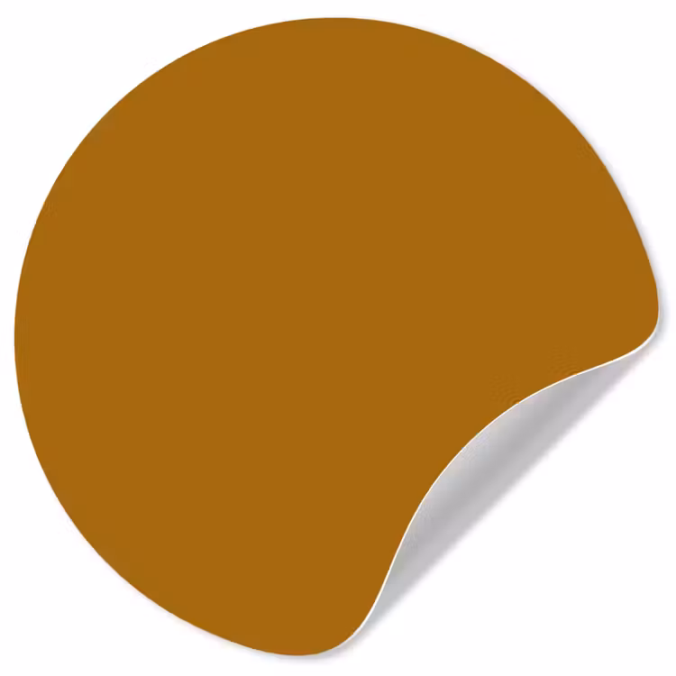 Behangcirkel - Ocre - Gold - Geel — 1