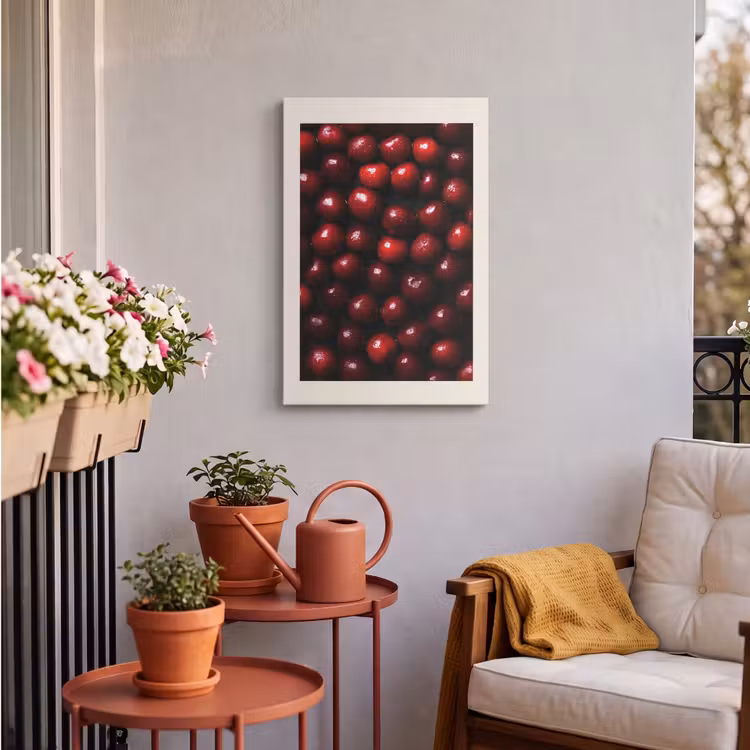 Buiten canvas - Kersen - Rood — 3