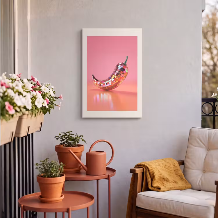 Buiten canvas - Disco - Peper - Roze — 3