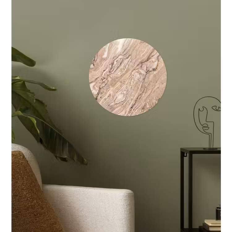 Behangcirkel - Textuur - Aders - Abstract - Modern - Beige — 3