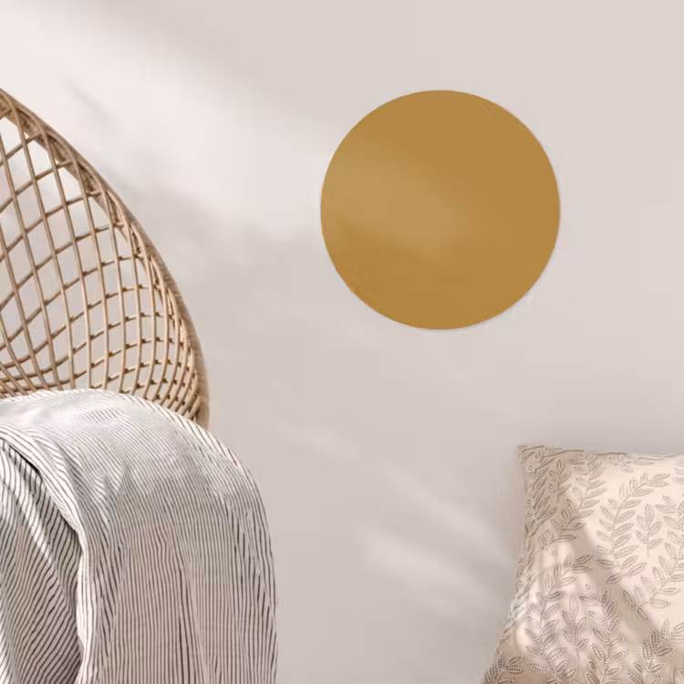 Behangcirkel - Rhythmic - Ochre - Geel — 5