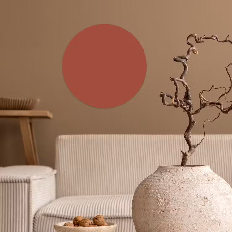 Behangcirkel - Rustic - Terracotta - Oranje — 2